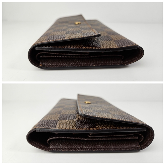 Authentic Louis Vuitton Damier Ebene Porte Tresor International Wallet #3542M - Picture 5 of 6